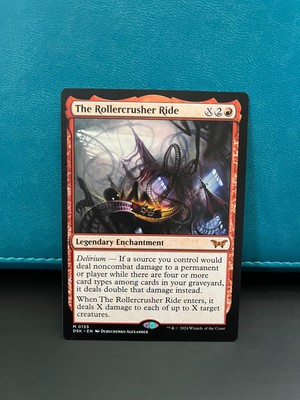 The Rollercrusher Ride ~ MTG Duskmourn DKS ~ NM/Pack Fresh!