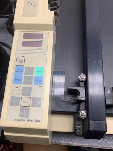 ROLAND DIGITAL GROUP PEN PL XY X-Y PLOTTER MODEL DXY-1200 PLEASE READ