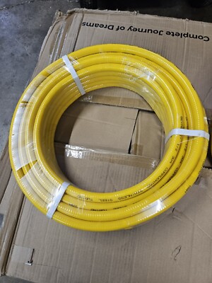 CSST Corrugated Stainless Steel Tubing 70 Ft 1/2'' Flexible Natural Gas Line Pipe