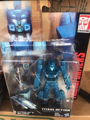 Transformers Titans Return Deluxe Blurr MOSC Mint Sealed