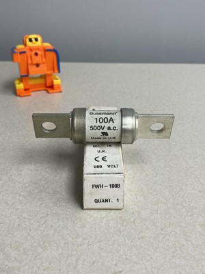 FWH Series Fuse - 500V High Current Fuse (Example: FWH-90Bc 90 Amp), 1 Piece