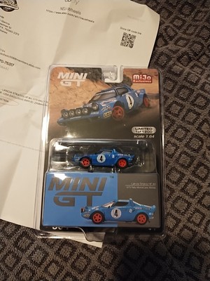 MINI GT #504 - LANCIA STRATOS HF #4 1979 RALLY MONTE CARLO