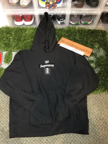 Supreme Cross Box Logo Hooded Sweatshirt Black | eBay Supreme Cross Box Logo Hooded Sweatshirt Black | eBay