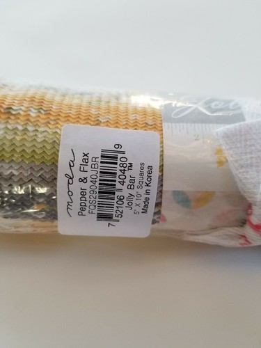Moda Fabric Pepper and Flax Jolly bar