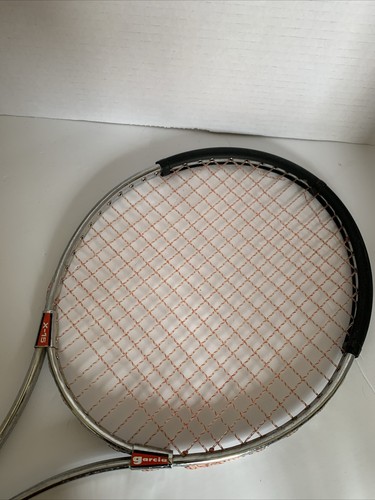 VINTAGE GARCIA "X-15" METAL TENNIS RACQUET. ANTIQUE / DISPLAY
