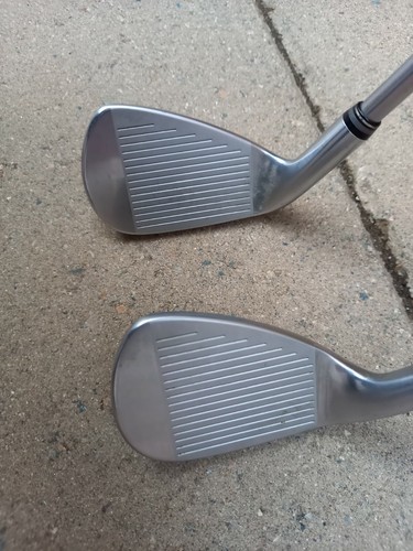 S 8 & Pw S Flex Mx-5000 Graphite Shaft Excellent Conditio