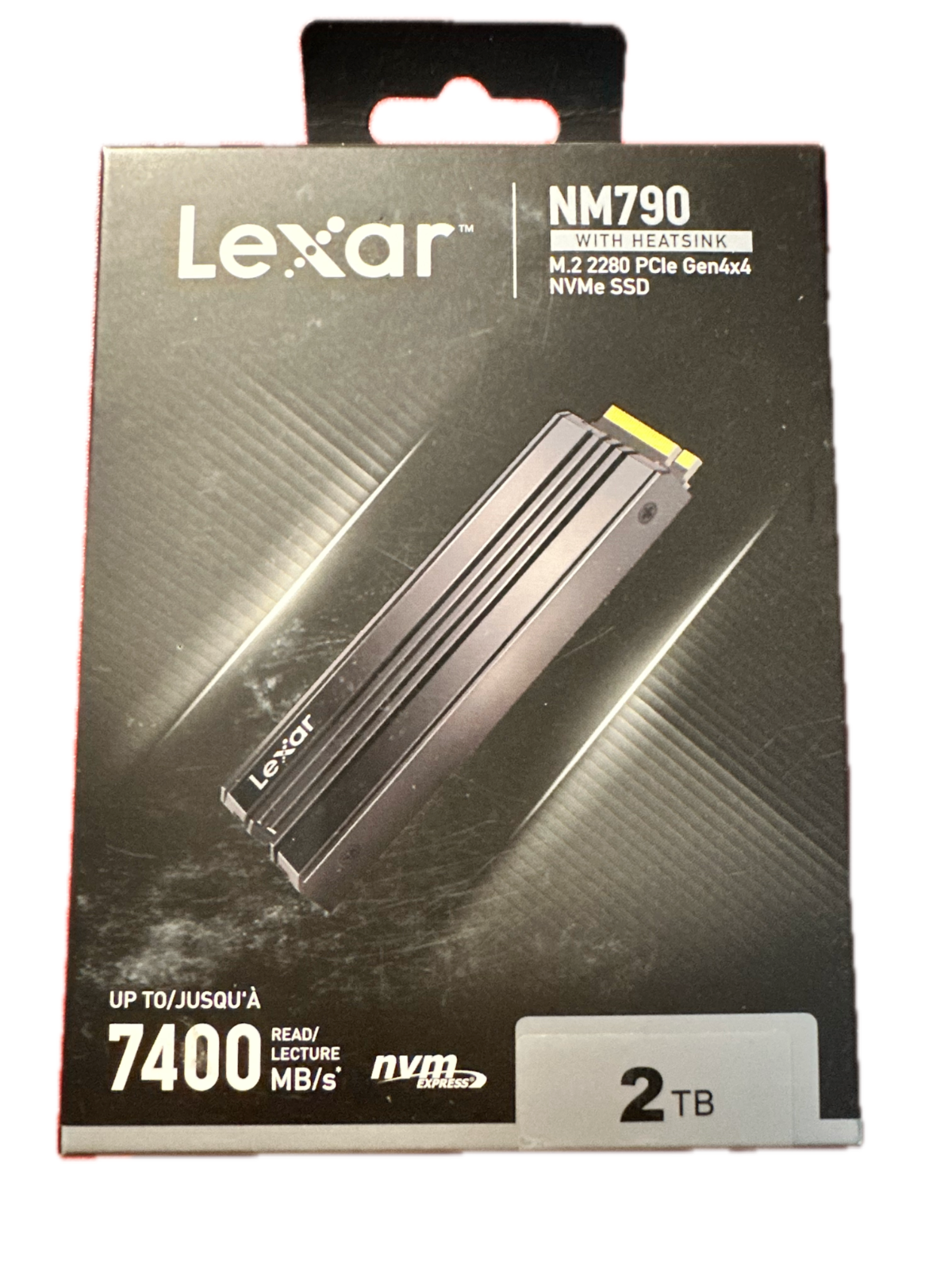 LEXAR NM790 2TB NVMe SSD With HEATSINK (LNM790X002T-RN9NU) M