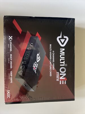 UCEC MultiOne Mini 4 HDMI Inputs Quad Channel Video Camera Capture Card 1080P60