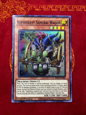 YuGiOh x1 Superheavy Samurai Wagon MP21-EN089 Super Near Mint 1st Edition