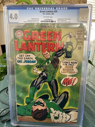 Green Lantern #59 CGC 4.0 1st App. Guy Gardner | eBay