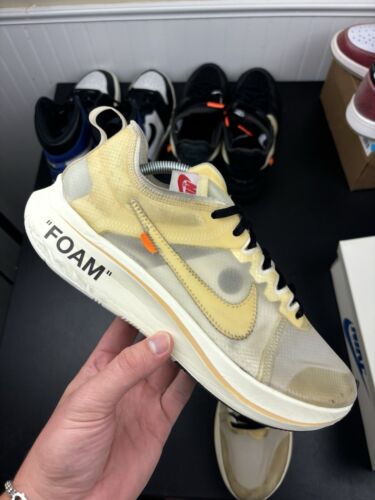 Size 11 - Nike Off-White x Zoom Fly SP The Ten 884776685780 Size 11 - Nike Off-White x Zoom Fly SP The Ten 884776685780