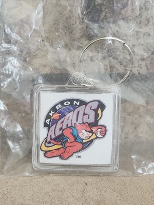 Akron Aeros Baseball Vintage Key Chain Minor League Baseball **See Description**
