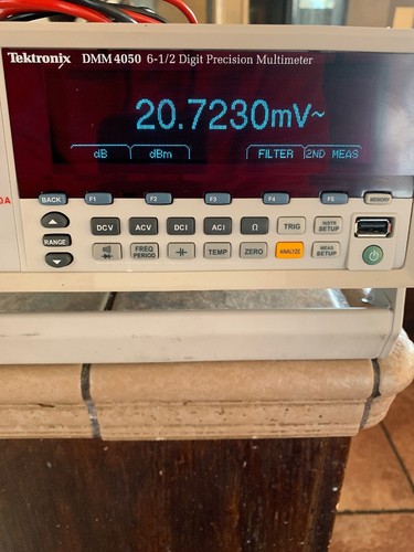 Tektronix DMM4050 Bench Digital Multimeter True RMS Range, 1 kV, 10 A, 6.5
