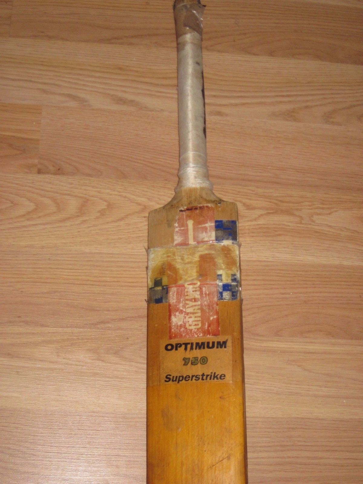 Vintage Gray Nicolls Optimum 750 Superstrike Cricket Bat/2lb 9oz/34
