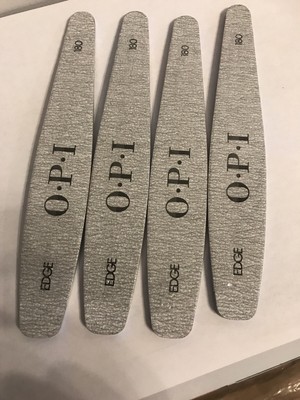 Opi Edge File 180 With Seal Pack Of 4