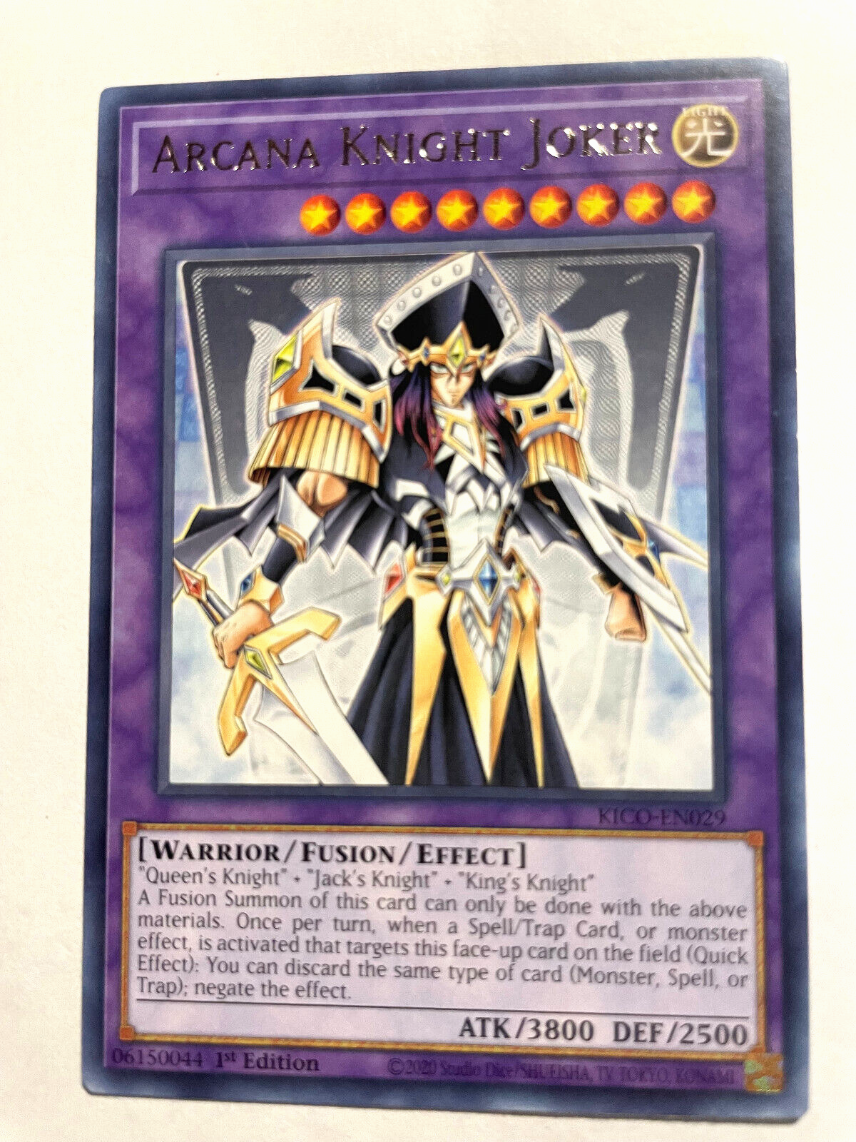 Arcana Knight Joker - KICO-EN029 - Rare - 1st Edition - M/NM