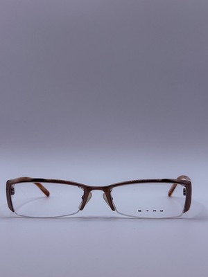 Etro VE9546 Braun Rechteckig Brille Gestell