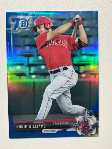 2017 Bowman Chrome Draft Blue #BDC-153 Nonie Williams /200