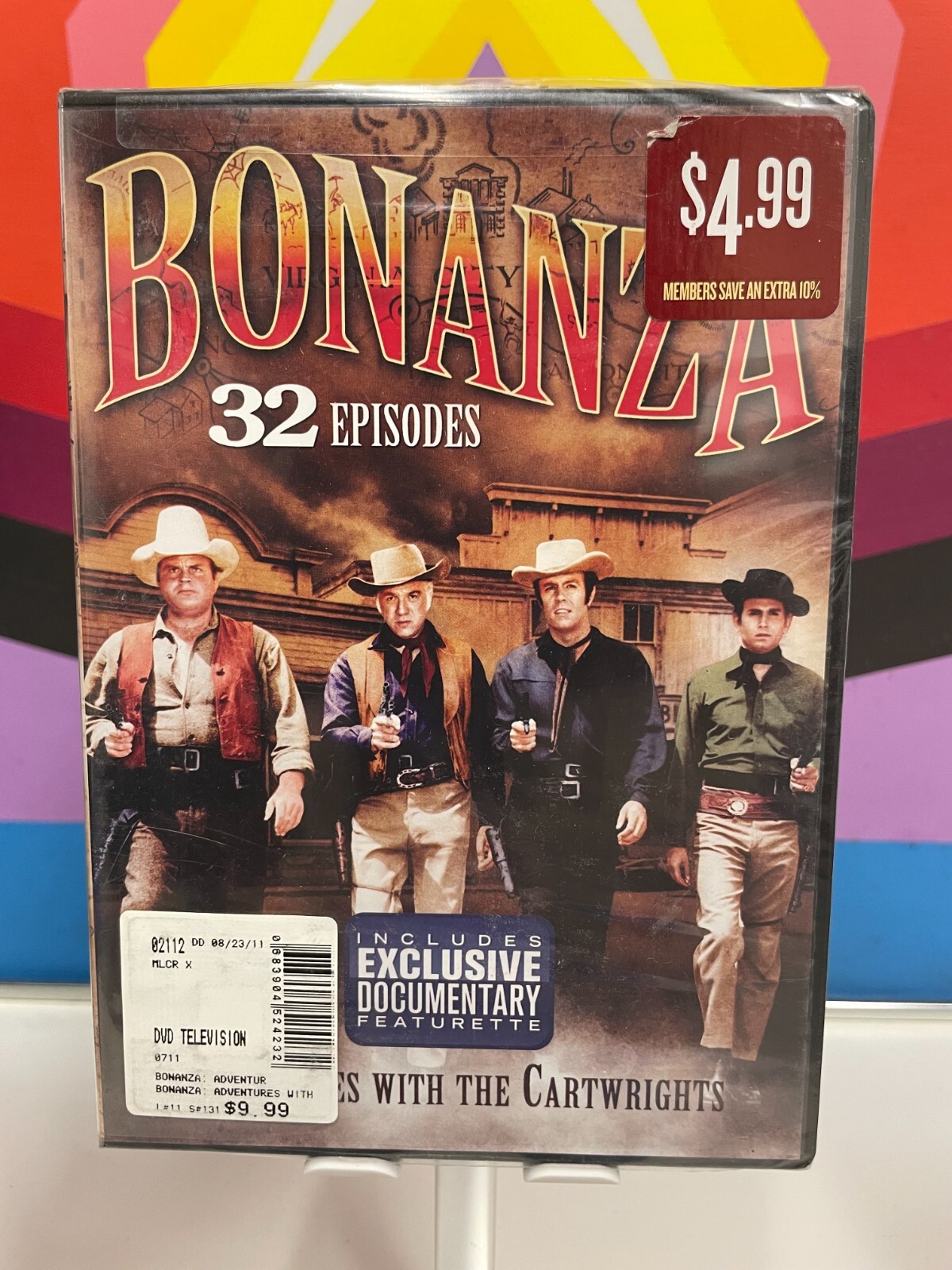 Bonanza Adventures With The Cartwrights 32 Episodes DVD Westerns  (New) 4-Disc