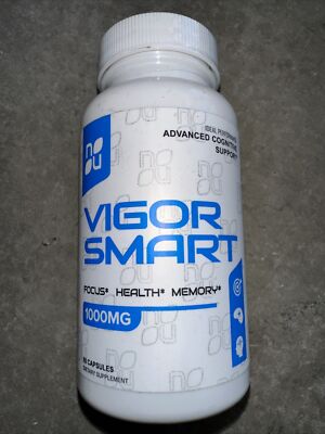 Vigor Smart Brain Booster Pills Advanced Cognitive Focus Support 700mg 60 Caps