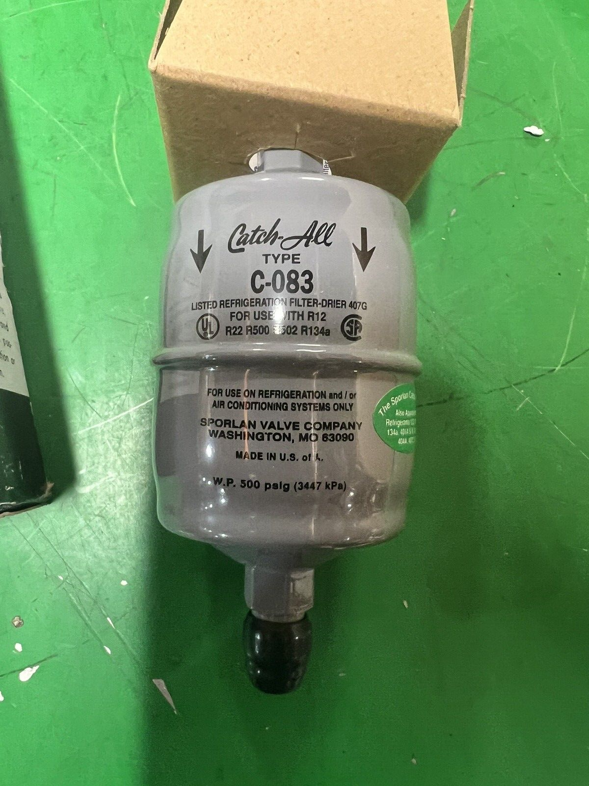 Sporlan C-083-S 3/8 Odf Solder Filter Drier - Free Shipping + Genuine OEM