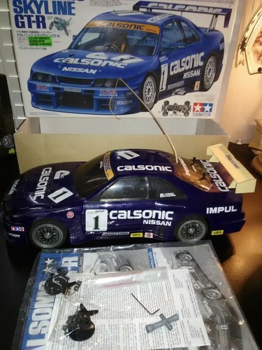 Vintage 当時物 TAMIYA 1/10 CALSONIC SKYLINE GT-R Gr.A タミヤ