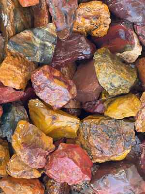 Lavic Mojave Jasper Tumbling Rough, Wholesale Lot, Bulk Sales, High Grade