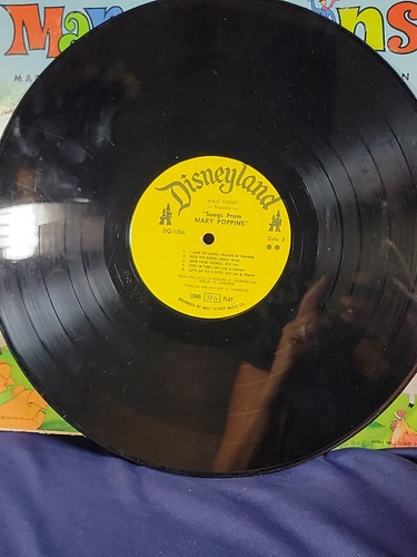 RECORD/LP - 10 Songs from Disney's Mary Poppins - 1964 - High Fidelity - DQ-1256