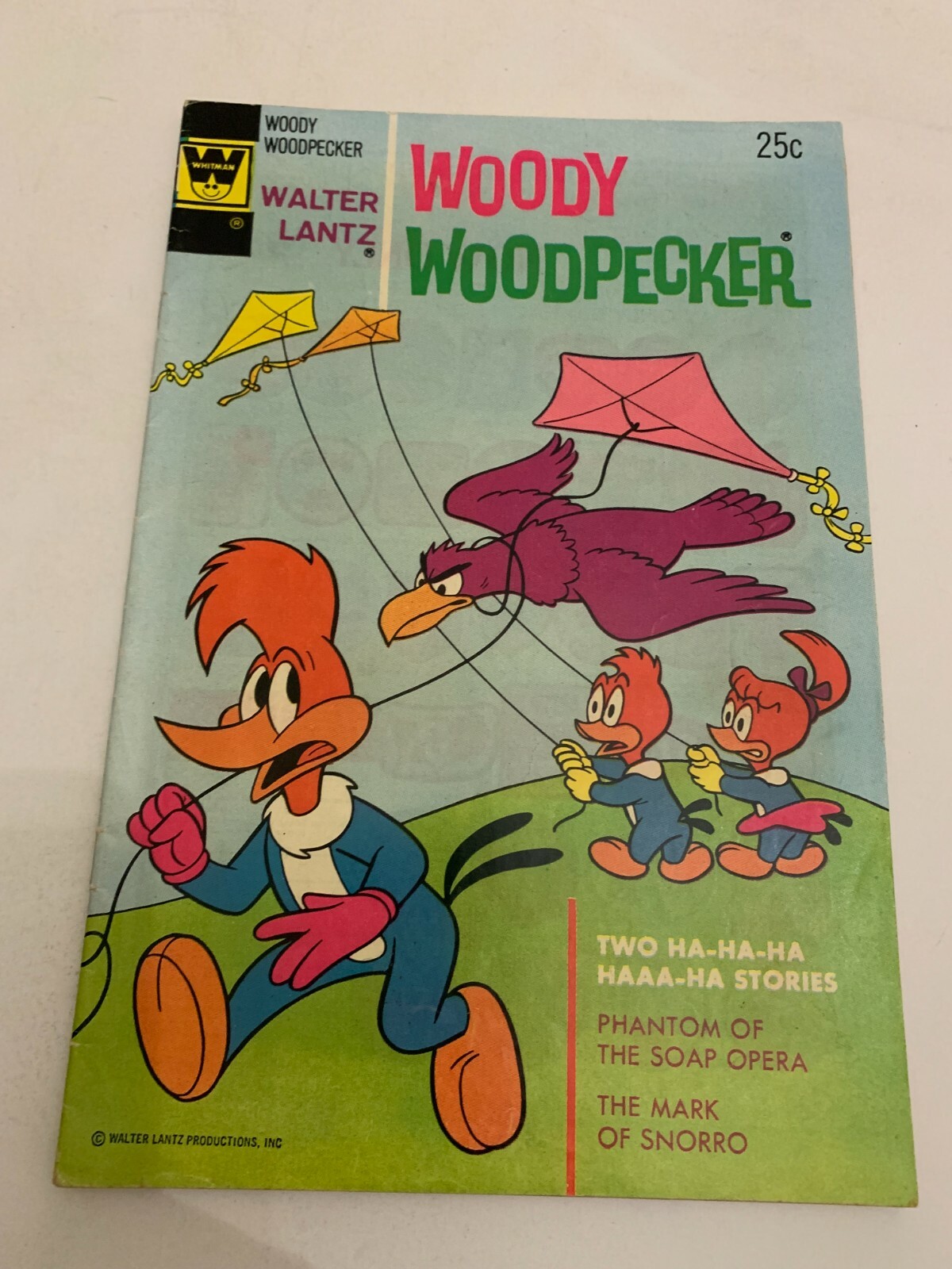 1974 Walter Lantz Woody Woodpecker Number 137 Whitman Comics