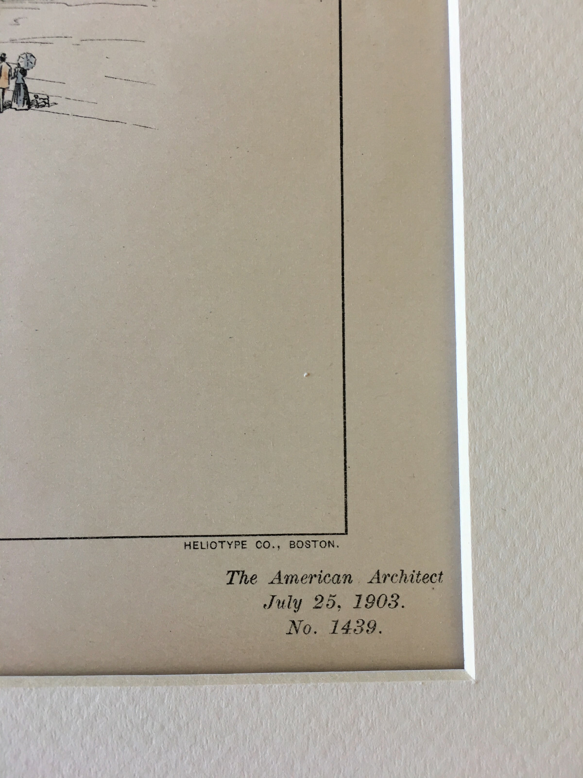 Fourth National Bank, Atlanta, GA, 1903, Original Hand Colored