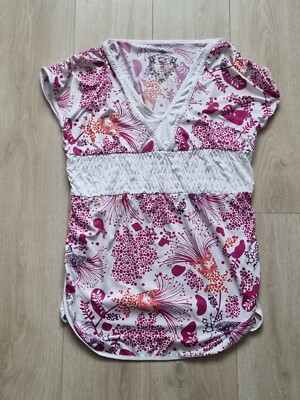 Red By Marc Ecko White - Pink Summer Dress Size M