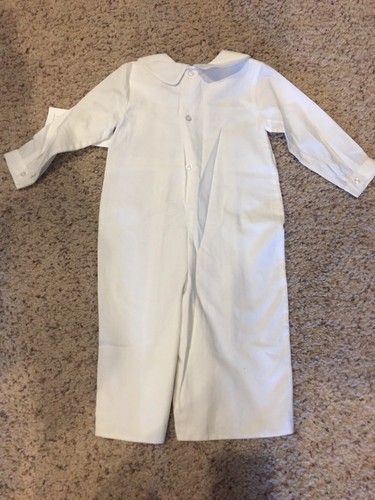 Strasburg White Jumper Romper 24 Months Baptism Christening NEW Boy Prince