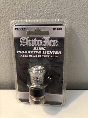Bling Car Cigarette Lighter  IP-135  Pilot  NEW By Auto Ice