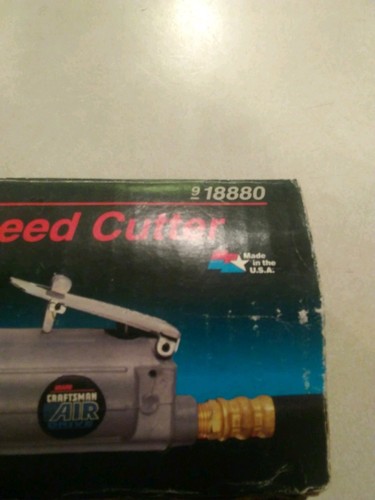 CRAFTSMAN U.S.A. HIGH SPEED AIR CUTTER TOOL   BOX  3 DISCS