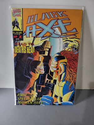 Black Axe #1 (Marvel Comics April 1993)   1st Appearance 
