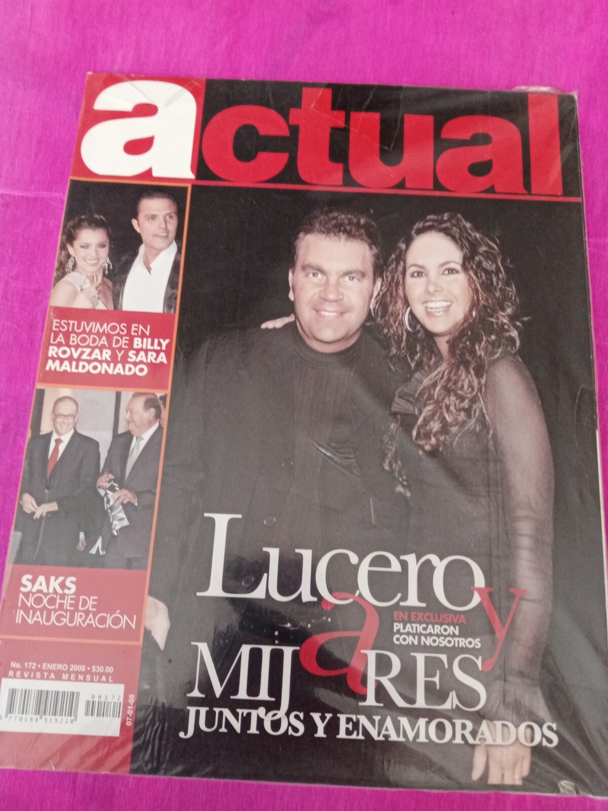 LUCERO MANUEL MIJARES CARLOS SLIM ACTUAL MEXICAN MAGAZINE