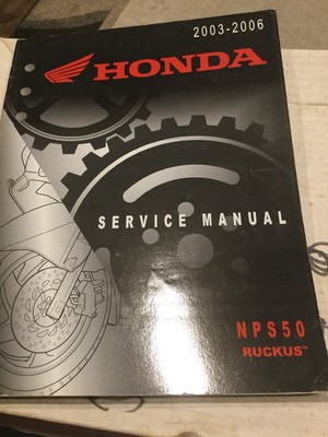Honda Oem Service Manual Nps50 Ruckus Scooter Street のebay公認海外通販 セカイモン
