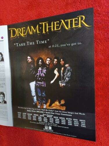 DREAM THEATER - 1993 US Full-Page Ad 