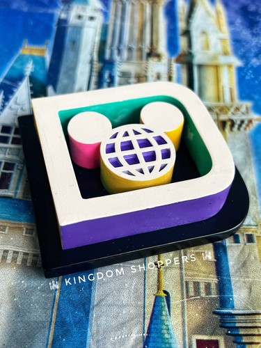 Disney Parks Walt Disney World Logo Mickey Mouse 3D D Magnet New