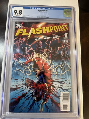 Flashpoint #1 - CGC 9.8 - White Pages - Key Issue - 1st Print (2011)