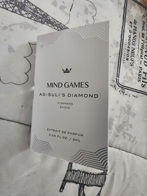 Mind Games As Sulis Diamond Cyrpress Smoke Extrait De Parfum 2 Ml 0.06 Fl Oz