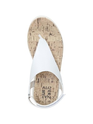 

NATURALIZER Женские белые сандалии Meghan на танкетке с принтом, 1 дюйм, 7,5 м, Белый, H5629S3