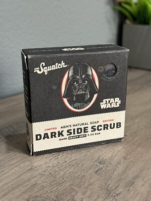Dr Squatch Dark Side Scrub Soap
