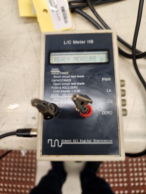Vintage Almost All Digital Electronics L/C Meter IIB With Power Supply !!