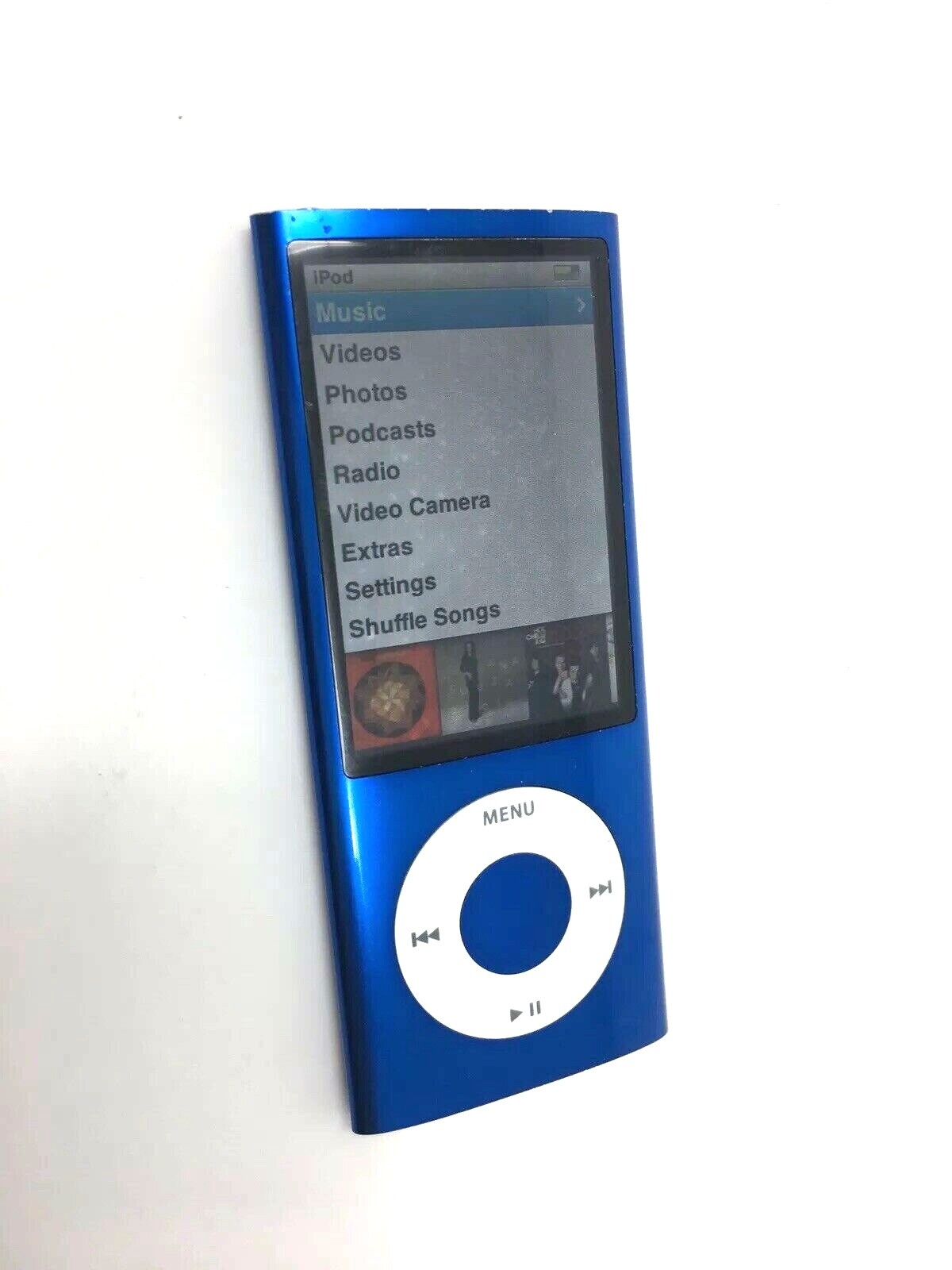 Apple iPod Nano 5th Generation Blue 8GB Model A1320 (Read Description)