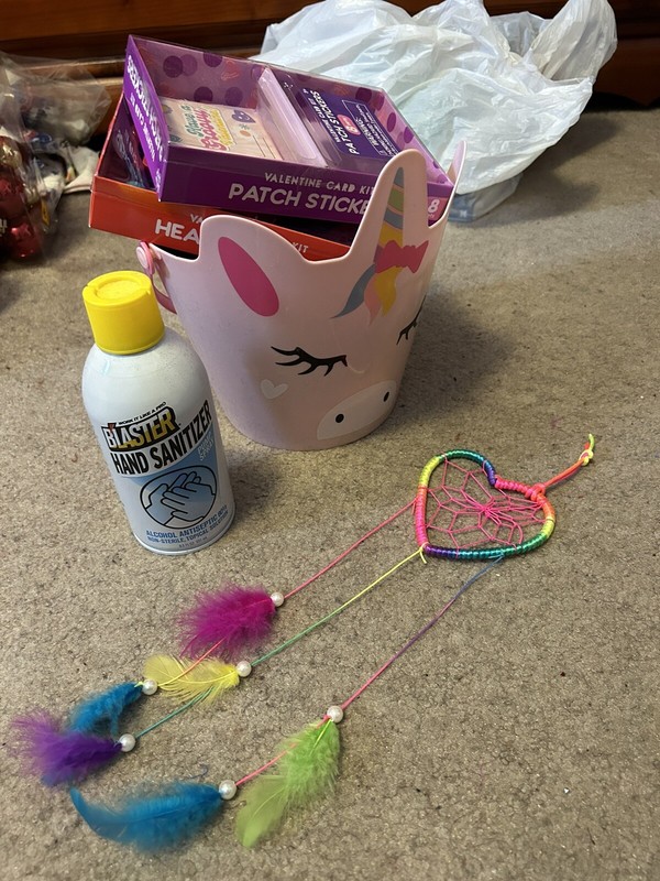 Set: 2 Hand Sanitizing Sprays, Dream catcher, & 2 Cow
