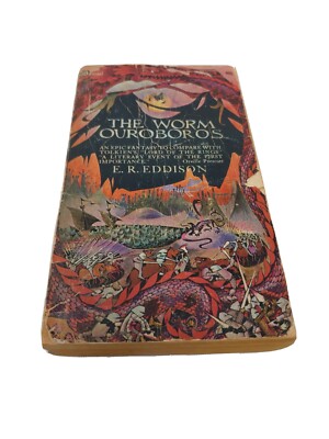 The Worm Ouroboros E.R. Eddison PB 1st Ballantine (1967)