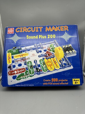Circuit Maker Sound Plus 200 Edu-Toys Home School Science