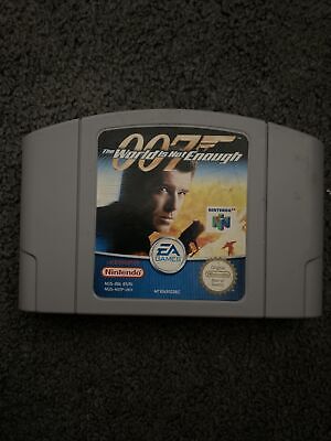 007 the World is Not Enough for Nintendo 64 N64. Cart Only