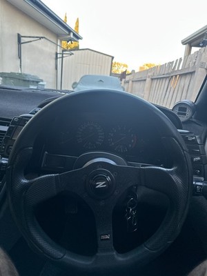 STEERING WHEEL HORN BUTTON FOR NISSAN FAIRLADY Z 300ZX Logo With
